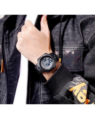 Купити Skmei Neon 10 Bar Black