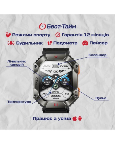 Купити Smart Racer K+ Black з компасом