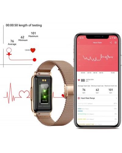 Купити Smart Mioband Nano+ Gold, 2 ремінці