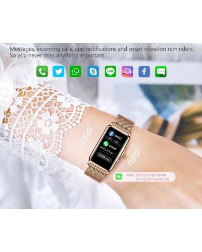Купити Smart Mioband Nano+ Gold, 2 ремінці