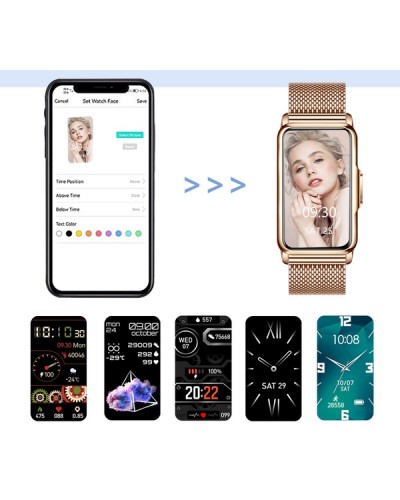 Купити Smart Mioband Nano+ Gold, 2 ремінці