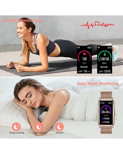 Купити Smart Mioband Nano+ Gold, 2 ремінці