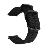 Ремінець тканевий North Edge Black розмір 24