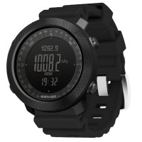 Ремінець каучуковий North Edge Black розмір 24