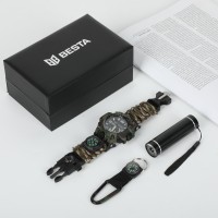Besta Box Military Light подарунковий набір, з компасом