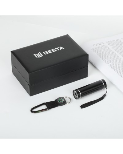 Купити Подарунковий набір з компасом та ліхтариком Besta Light