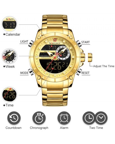 Купить Naviforce Jazz Gold
