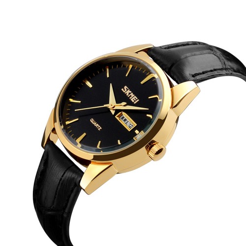 Купити Skmei 9073GDBK-S Gold-Black lady SALE Купити Skmei 9073GDBK-S Gold-Black lady SALE