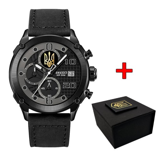 Купить Awarder 016 Тризуб золото All Black Купить Awarder 016 Тризуб золото All Black