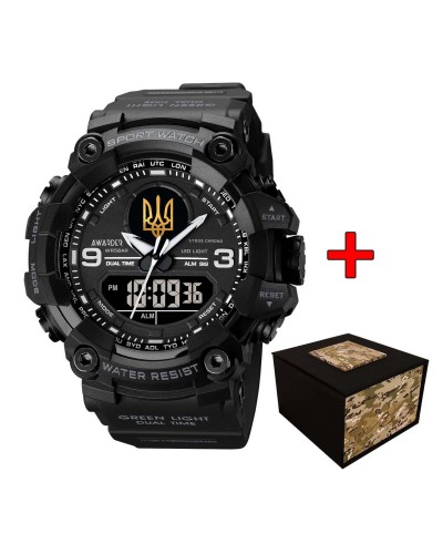 Купити Awarder 001 Тризуб золото All Black Купити Awarder 001 Тризуб золото All Black