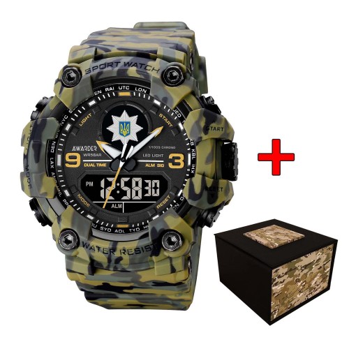 Купить Awarder 001 Поліція Camo Green Купить Awarder 001 Поліція Camo Green