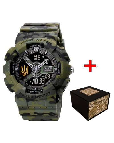 Купити Awarder 005 Тризуб золото Camo Green
