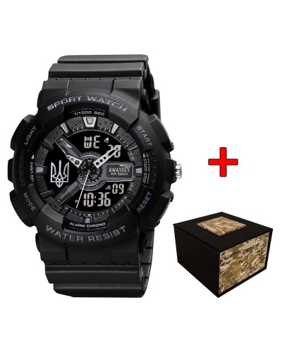 Купити Awarder 005 Тризуб срібло Black Купити Awarder 005 Тризуб срібло Black