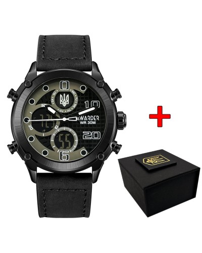 Купити Awarder 017 Тризуб срібло Black Купити Awarder 017 Тризуб срібло Black