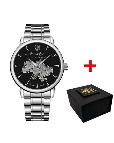 Купити Awarder 022-3D Де би не був Silver-Black Steel Купити Awarder 022-3D Де би не був Silver-Black Steel