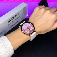Розумний годинник Modfit Business Pro Pink (1077-0332) з AMOLED дисплеєм та функцією дзвінків