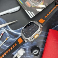 Розумний годинник Modfit Carbon Blade Orange (1077-0325) з вологозахистом IP68 та функцією дзвінків