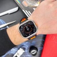 Розумний годинник Modfit Carbon Blade Orange (1077-0325) з вологозахистом IP68 та функцією дзвінків
