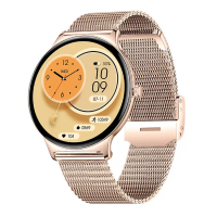 Розумний годинник Modfit Business Pro Gold Mesh з AMOLED дисплеєм та функцією дзвінків (1077-0333)
