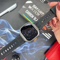 Чоловічий розумний годинник Modfit Carbon Blade Black з функцією дзвінків та захистом IP68