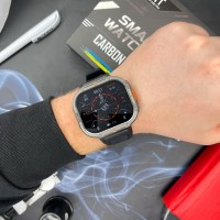 Чоловічий розумний годинник Modfit Carbon Blade Black з функцією дзвінків та захистом IP68