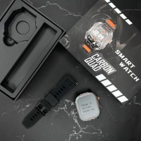 Розумний годинник Modfit Carbon Quad Black (1077-0326) з функцією дзвінків та захистом IP68