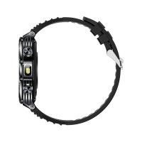 Розумний годинник Modfit Titan-X Black Silica (1077-0344) з акумулятором 800 mAh та захистом IP67