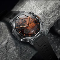 Розумний годинник Modfit Titan-X Black Silica (1077-0344) з акумулятором 800 mAh та захистом IP67