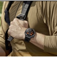 Розумний годинник Modfit Titan-X Black Silica (1077-0344) з акумулятором 800 mAh та захистом IP67