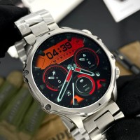 Розумний годинник Modfit Tactic Blaze Silver Steel із захистом IP67 та потужним акумулятором 700 mAh