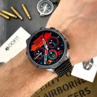 Розумний годинник Modfit Tactic Blaze Black Steel з металевим браслетом та акумулятором 700 mAh
