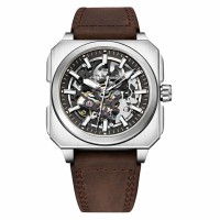 Чоловічий механічний годинник Pagani Design PD-1791 Brown-Silver-Black з автопідзаводом та сапфіровим склом