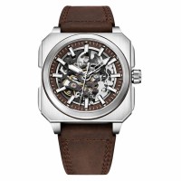 Чоловічий механічний годинник Pagani Design PD-1791 Brown-Silver з автопідзаводом та сапфіровим склом