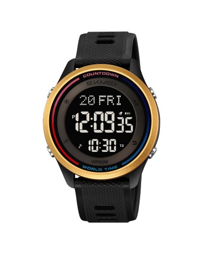 Купити Skmei 2348BKGD Black-Gold