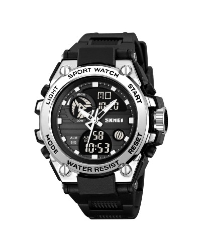 Купити Skmei 2360BKSI Black-Silver