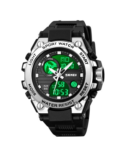 Купити Skmei 2360BKSI Black-Silver