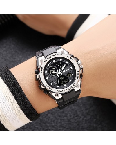 Купити Skmei 2360BKSI Black-Silver