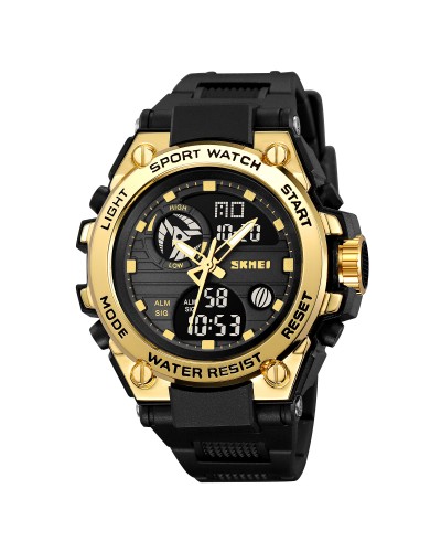 Купити Skmei 2360BKGD Black-Gold