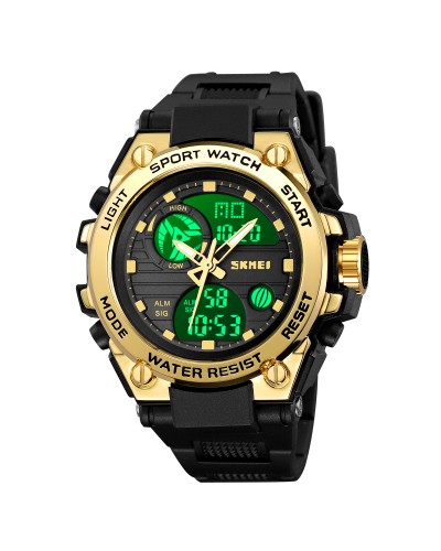 Купити Skmei 2360BKGD Black-Gold