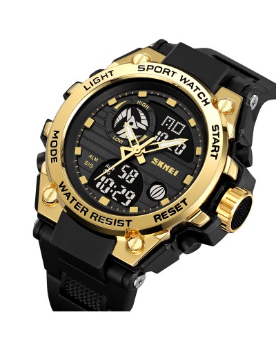 Купити Skmei 2360BKGD Black-Gold