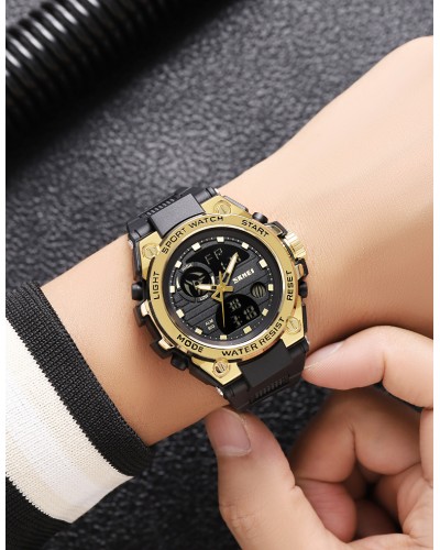 Купити Skmei 2360BKGD Black-Gold