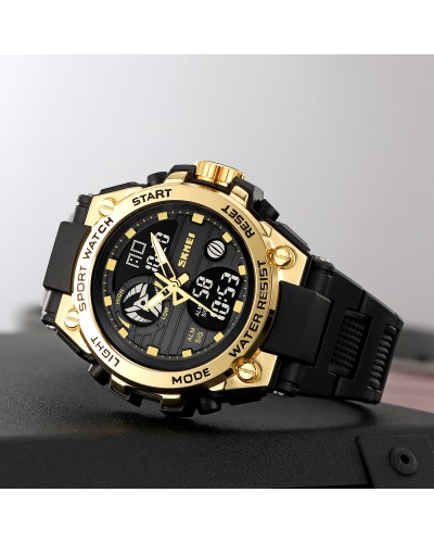 Купити Skmei 2360BKGD Black-Gold