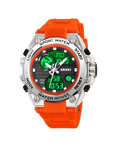 Купити Skmei 2360WTOG White-Orange