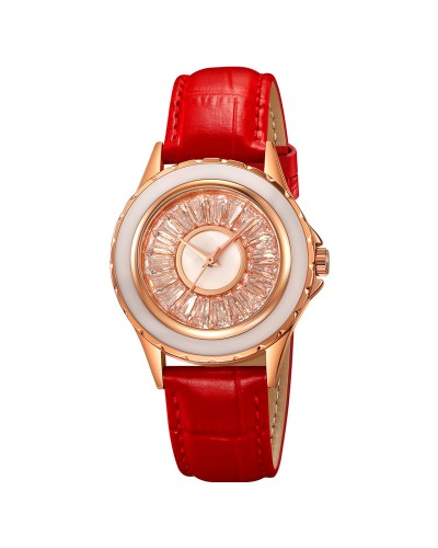 Купити Skmei 2172RGRD Rose Gold-Red