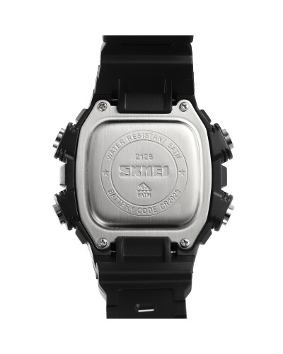 Купити Skmei 2126SIBK Silver-Black