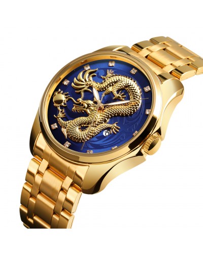 Купити Skmei 9193GDBU Gold-Blue