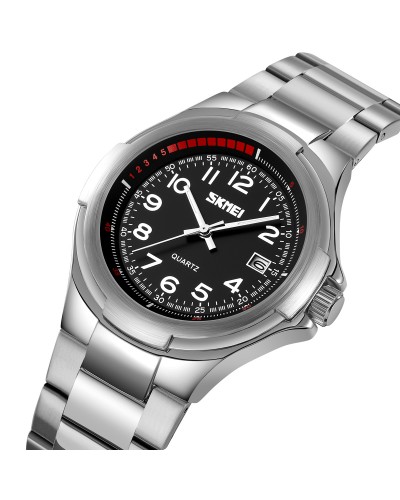 Купити Skmei 9320SIBK Silver-Black