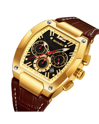 Купити Skmei 9357GDBN Gold-Brown