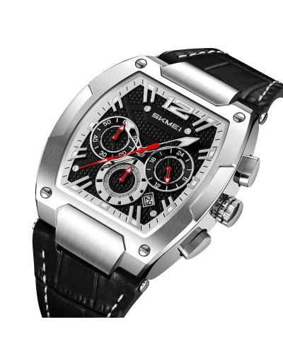 Купити Skmei 9357SIBK Silver-Black