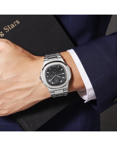 Купить Skmei 2423SIBK Silver-Black